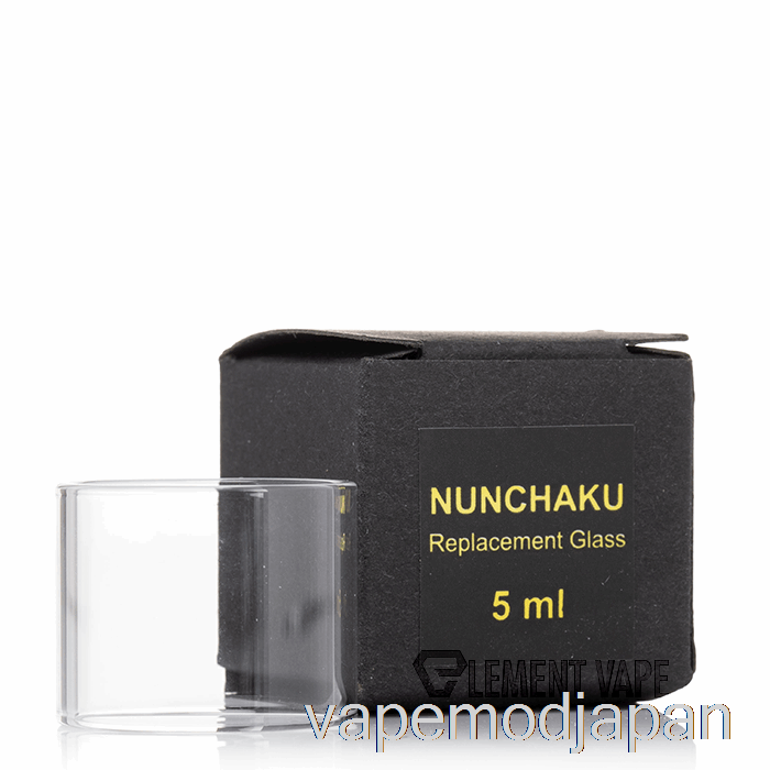 VAPE JAPAN ユーウェル ヌンチャク 交換用グラス 5ml ストレートグラス